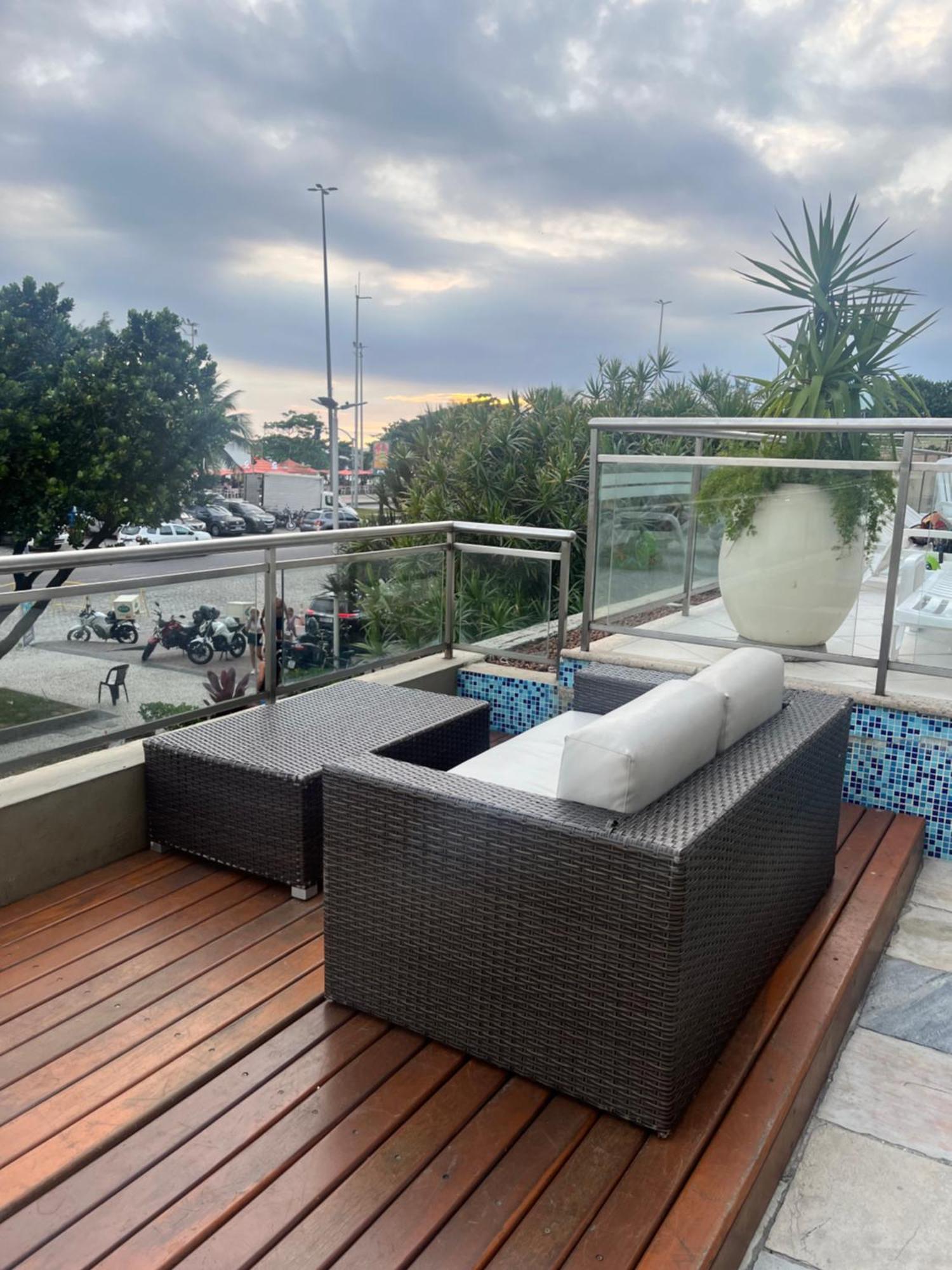 Apto Barra Da Tijuca Frente Pro Mar Рио-де-Жанейро Экстерьер фото